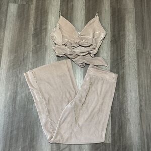 R O & D E Top & Pant Set Size Medium